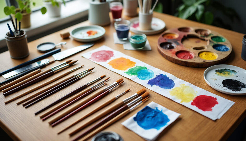 découvrez comment bien choisir vos pinceaux et accessoires pour des résultats impeccables, que ce soit en maquillage ou en peinture.