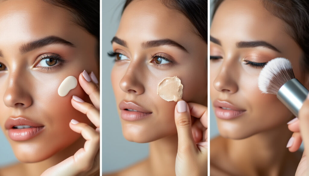 découvrez comment préparer, appliquer et fixer votre maquillage pour un teint naturel impeccable tout au long de la journée.
