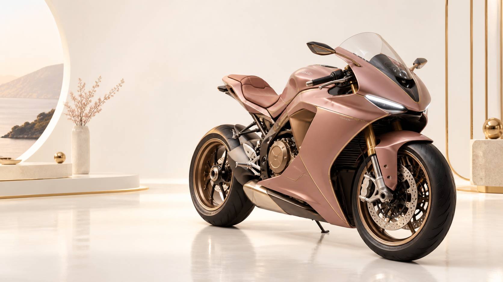 Illustration éditoriale du sujet : Essai d'une moto nouvelle génération : audace et innovation au rendez-vous