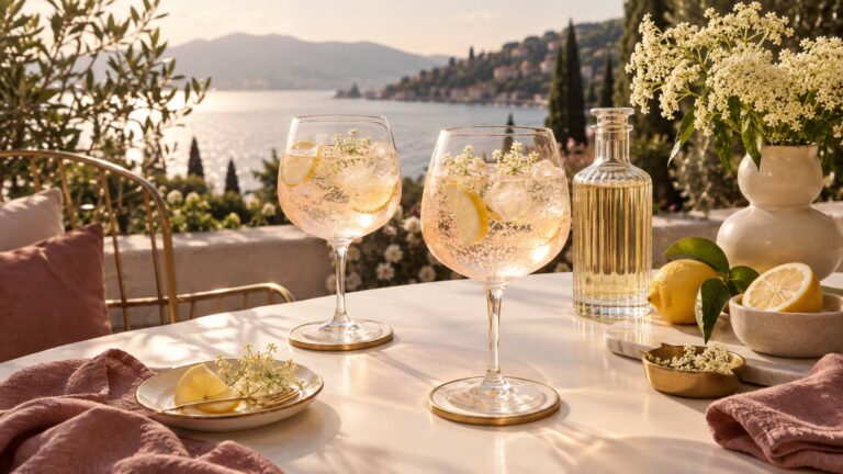 Le classique cocktail réinventé façon Saint-Germain Spritz : la touche parfaite de fraîcheur pour l&rsquo;apéro