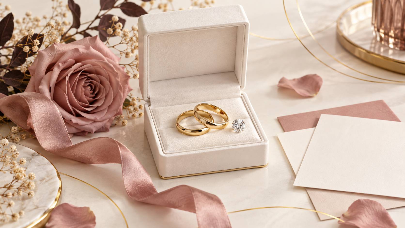 Illustration éditoriale du sujet : Noces de diamant : 7 idées originales pour célébrer 60 ans de mariage