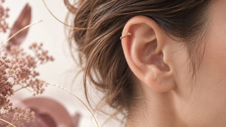 Piercing Hélix : guide complet sur ce bijou du cartilage de l&rsquo;oreille