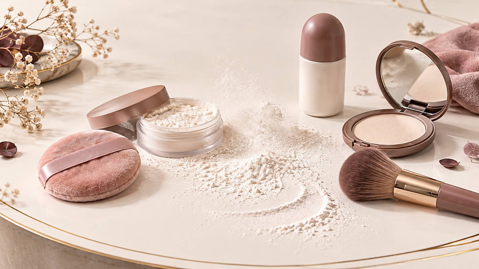 Illustration éditoriale du sujet : Tout savoir sur le talc : usages, vertus et précautions